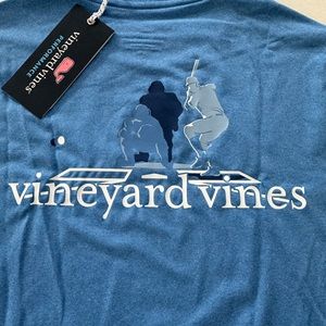 NEW WITH TAGS VINEYARD VINES KIDS SMALL 8-10 BOYS PERFORMANCE LONG SLEEVE TEE